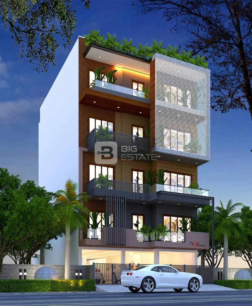 Palm Floor With Terrace Mayfield Garden 1